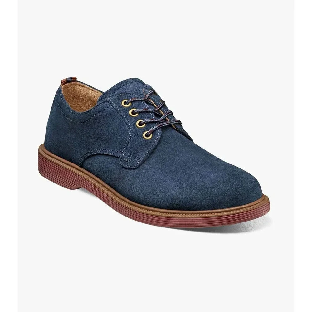 Florsheim Supacush 16630-410 Oxford Toddlers 13.5 Navy Suede Dress Shoes DDK1033